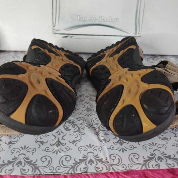 Spalding Mens Comfort Shoe Beige Open Toe Sandals Size 13 - Picture 2 of 5